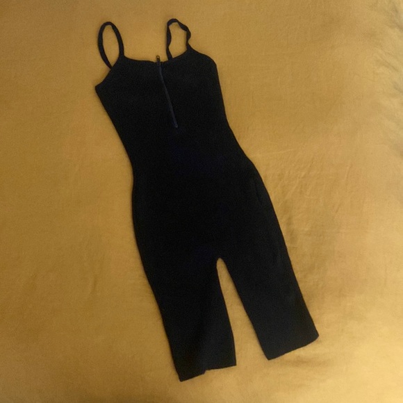 Pants - Ribbed jumper biker shorts style